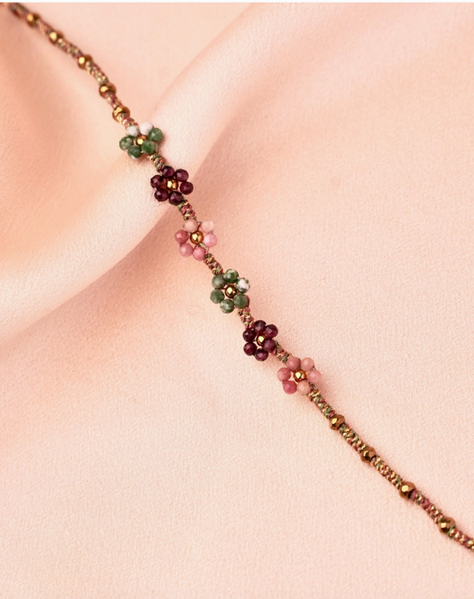 Natural Stone Flower | Bracelet