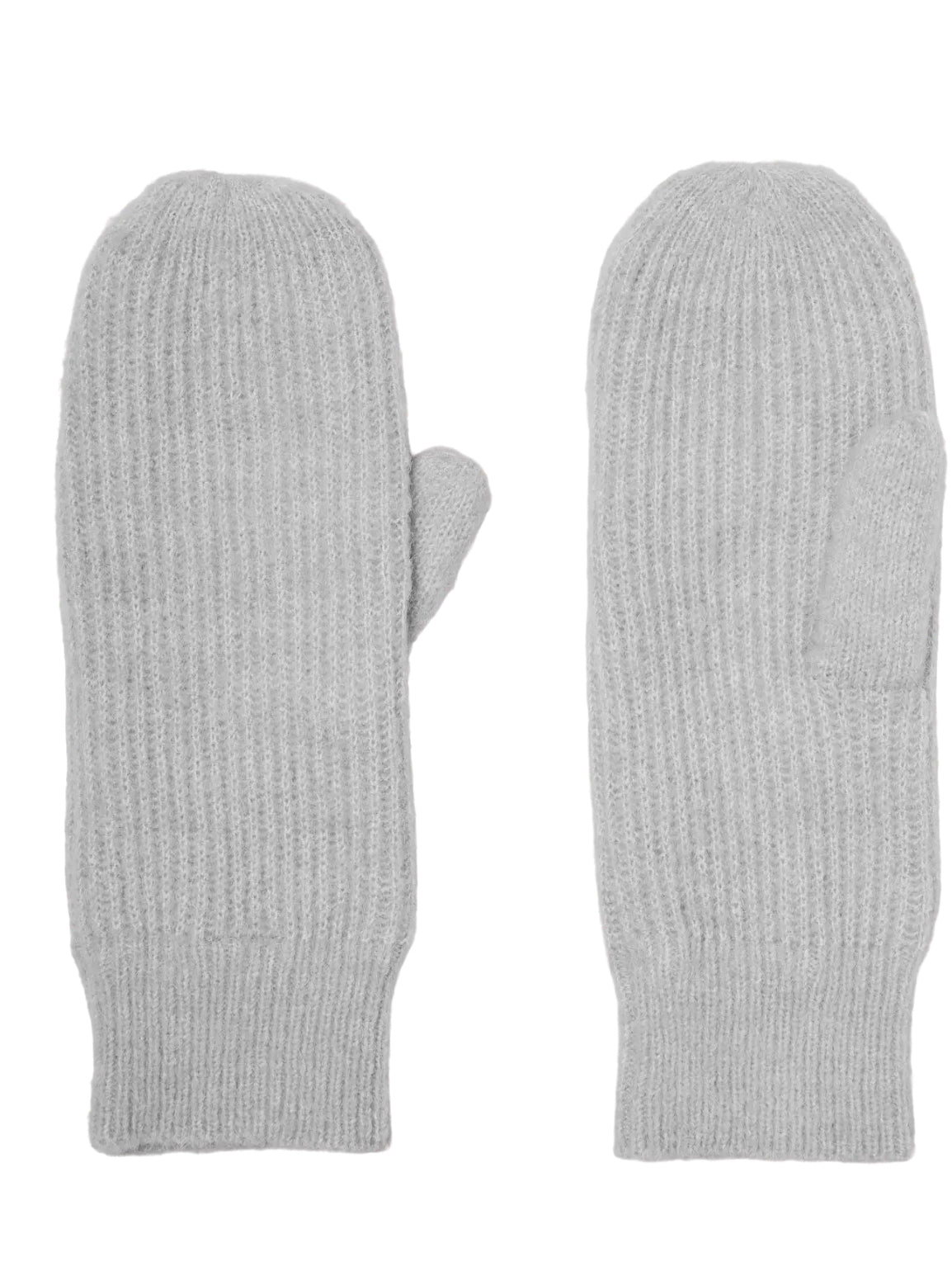 Ribbed Mittens