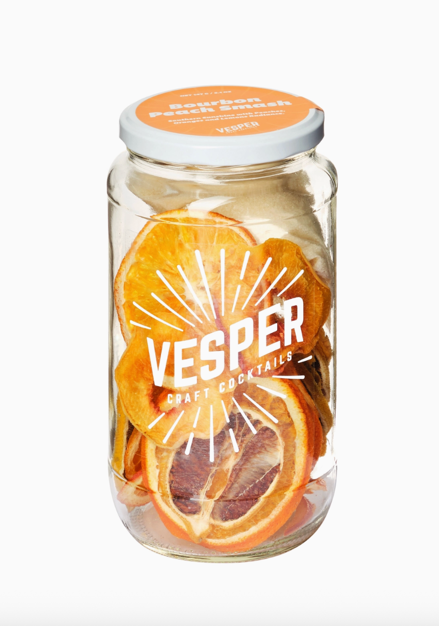 32 oz Craft Cocktails | Burbon Peach Smash