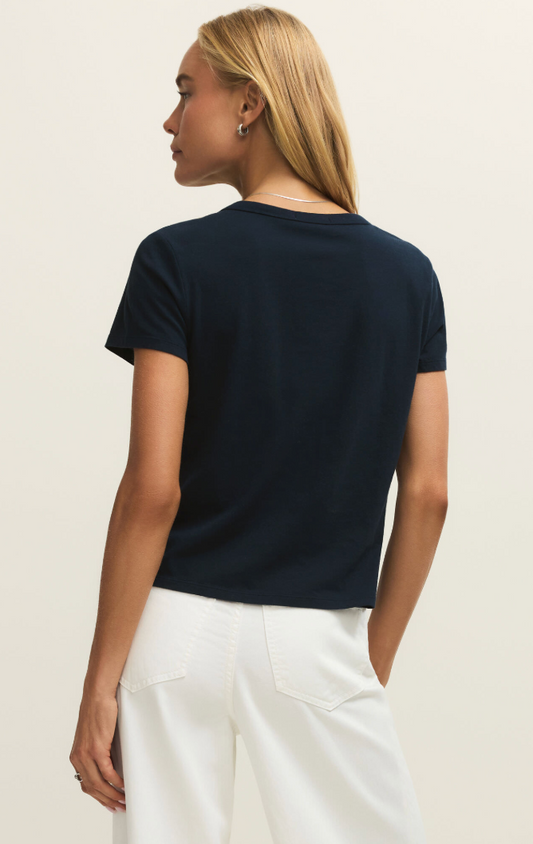 Navy Junie | Tee