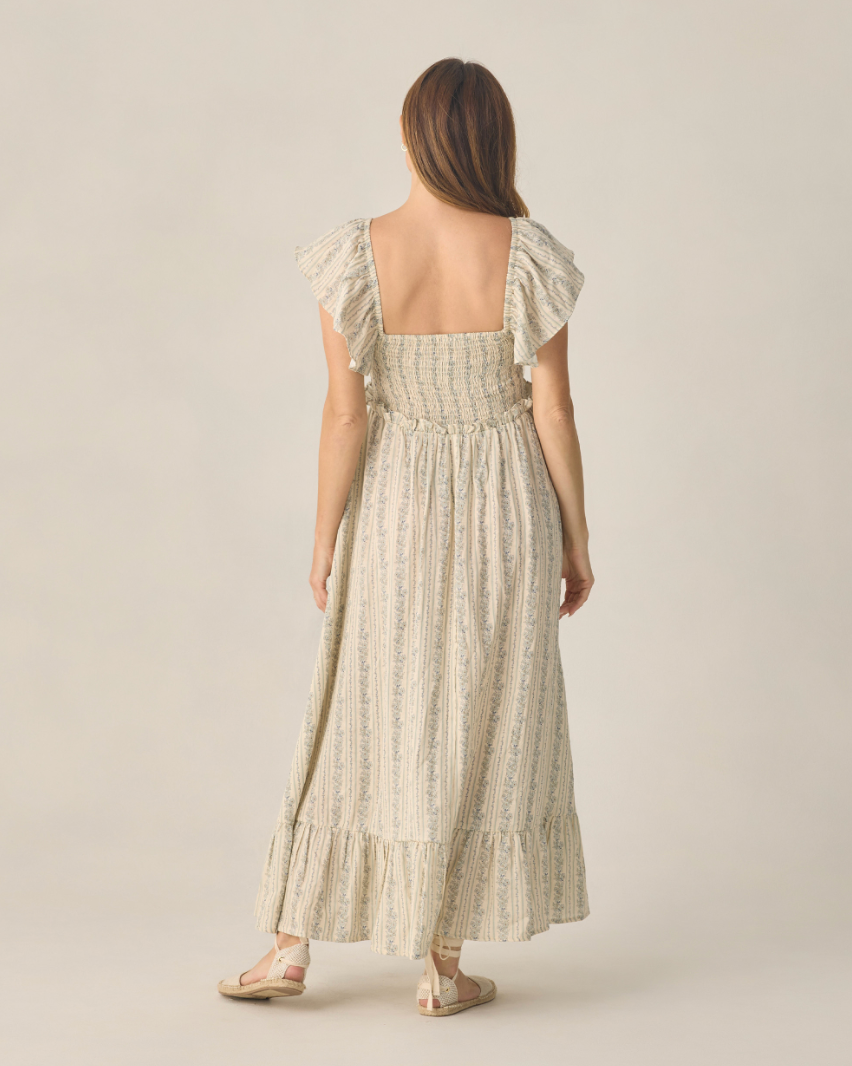 Francesca Dress | Blue Floral