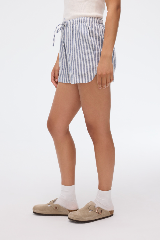 Navy Stripe Cabana | Short