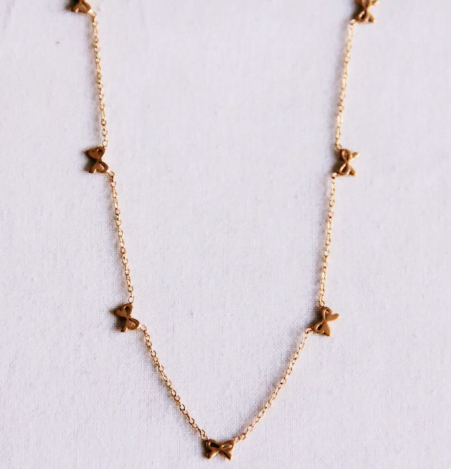 Dainty Bow | Necklace