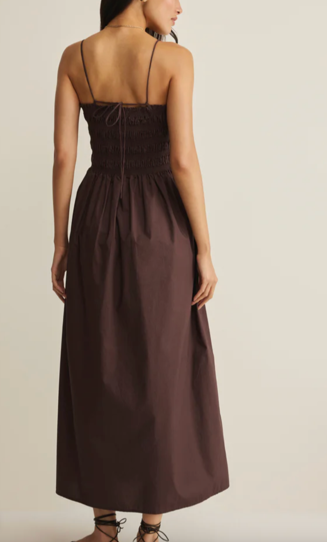 Cornelia Poplin | Midi Dress