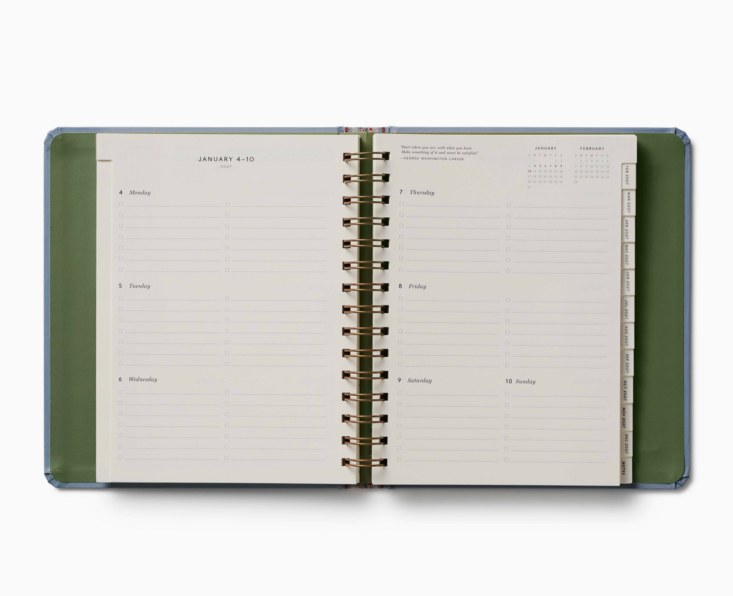 2027 Paisley 17-Month Covered Spiral Planner