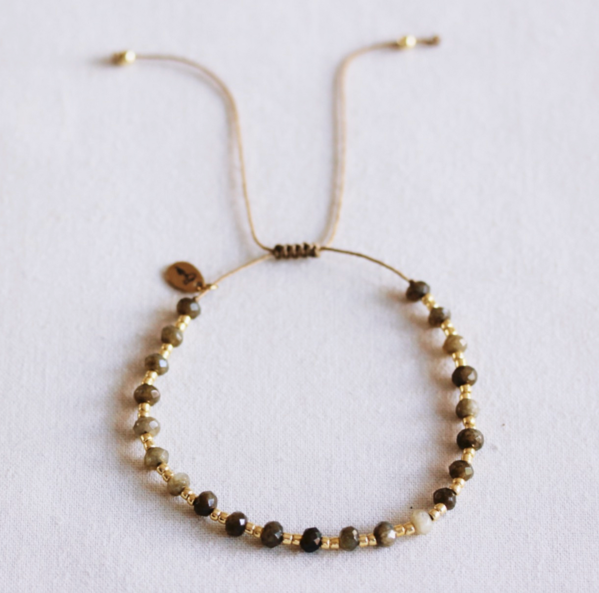 Olive | Beaded Bracelet