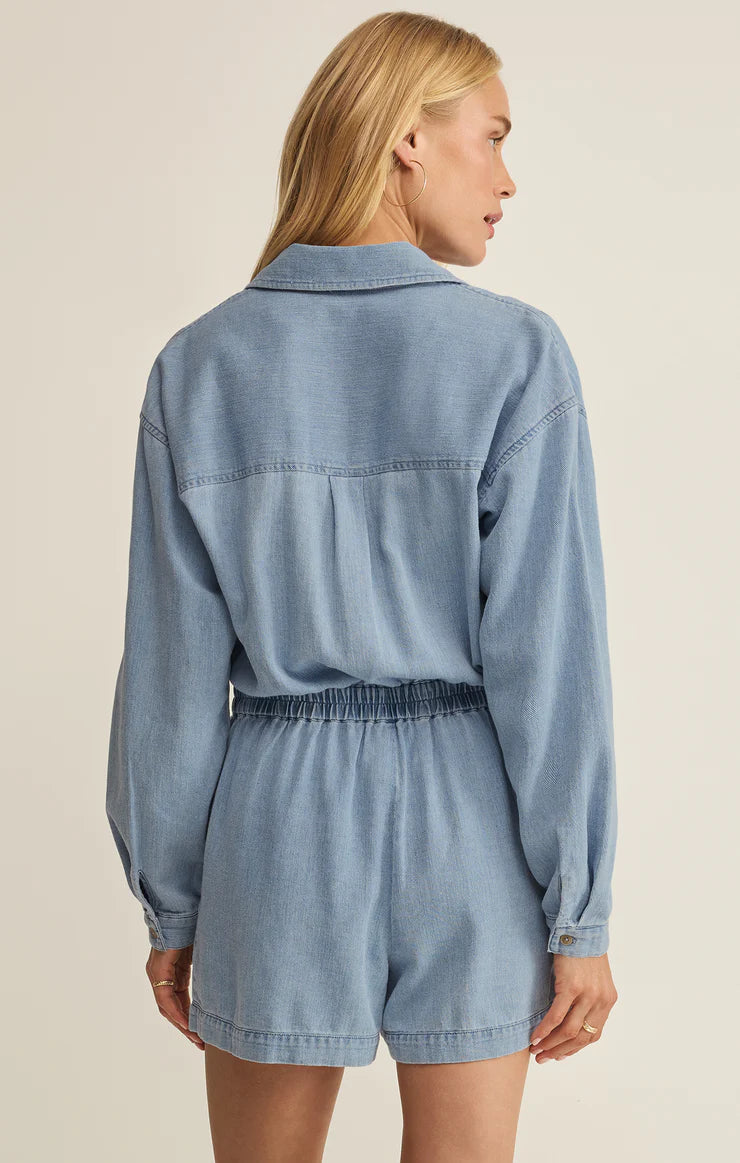 Sully | Twill Romper
