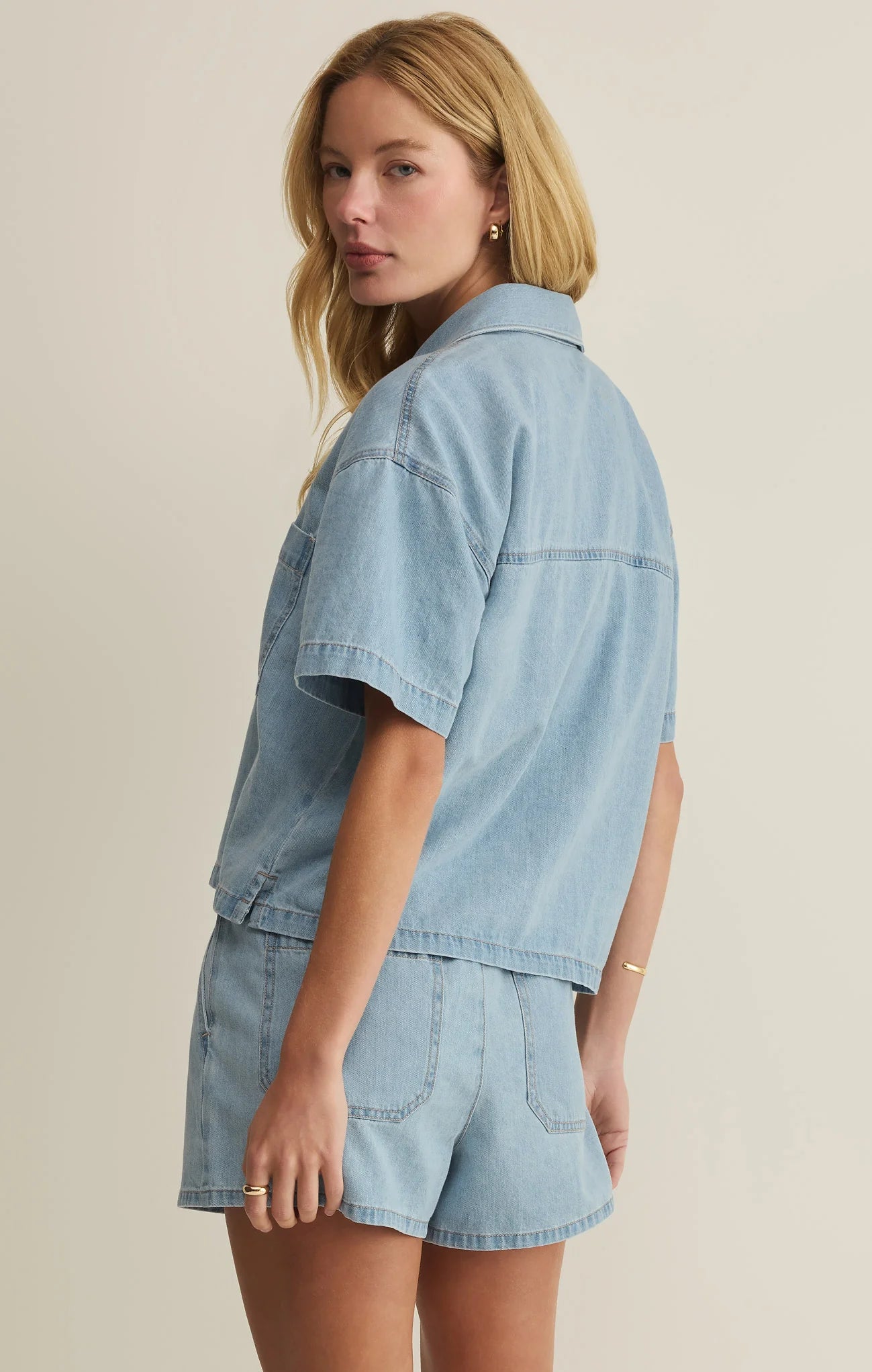 Everyday | Denim Button Up