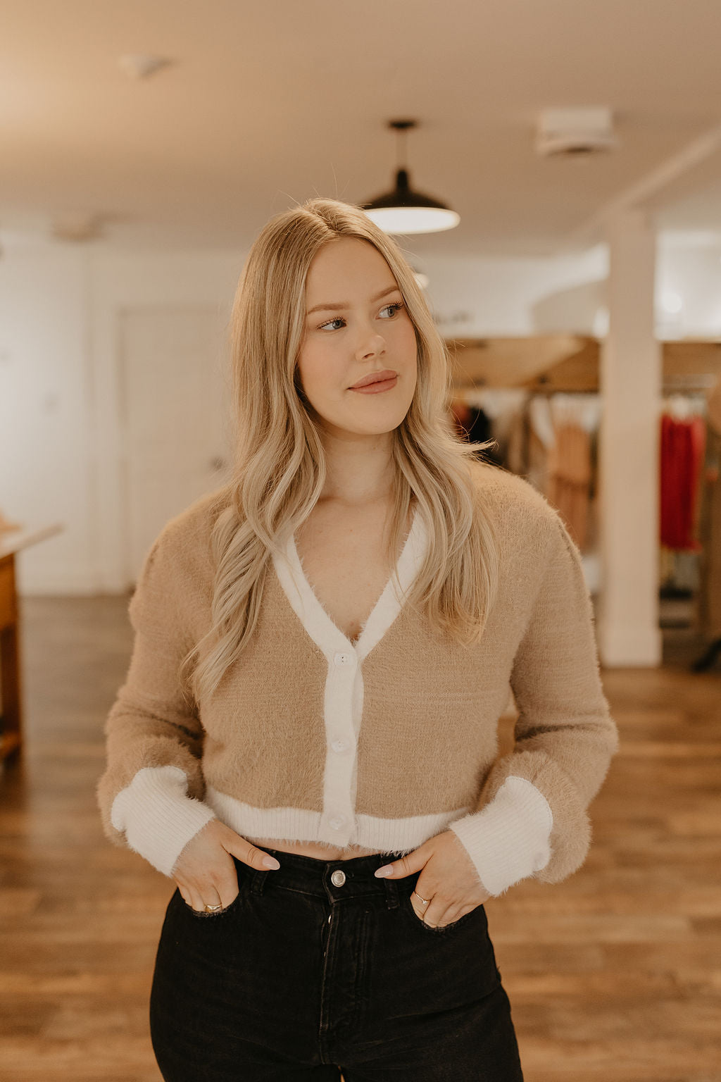Colour Block | Cardi
