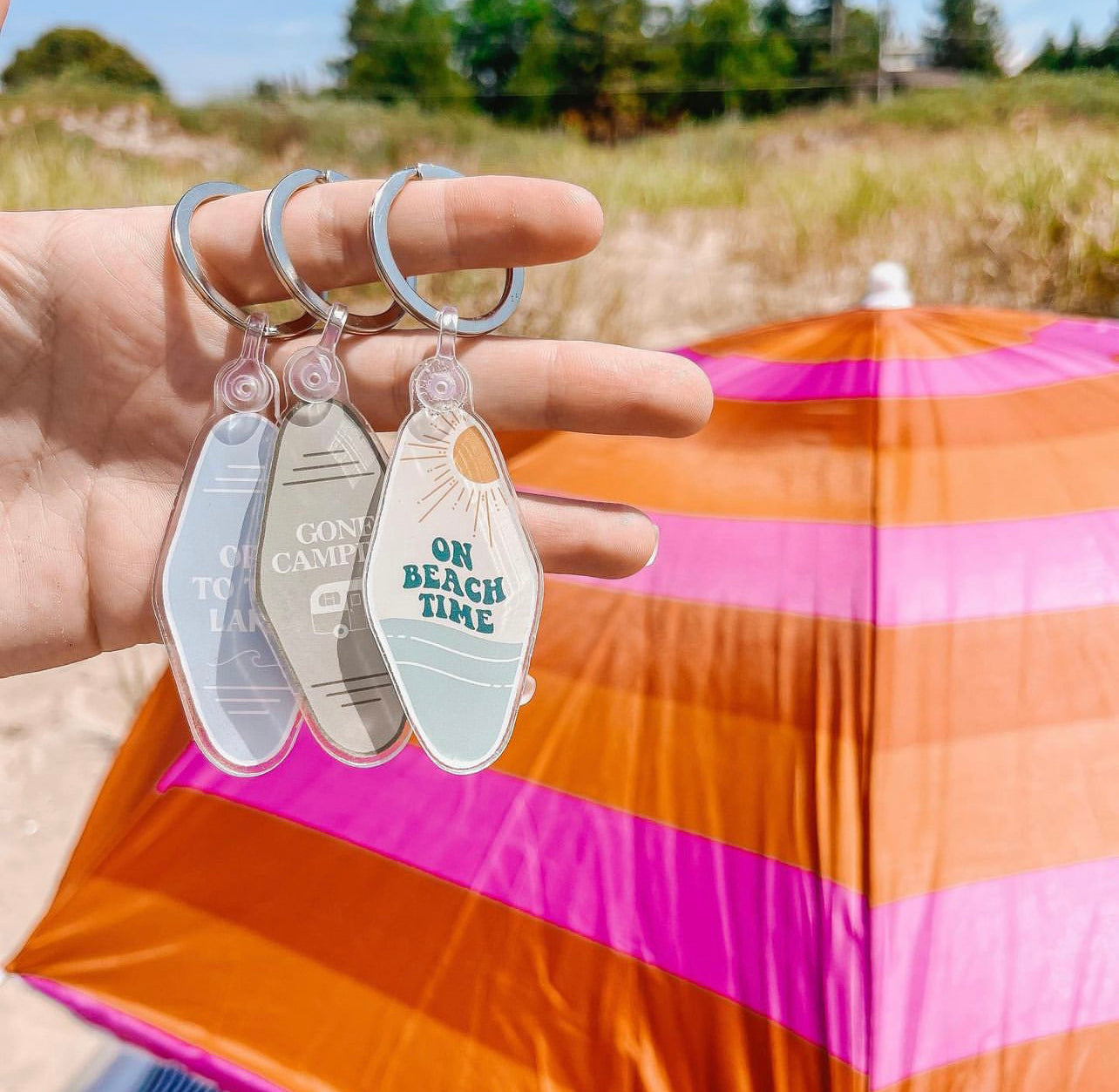 On Beach Time | Keychain