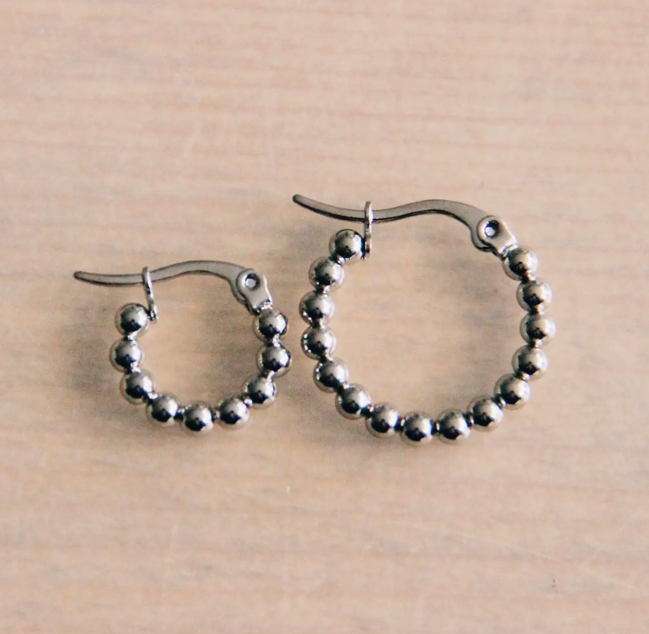 Small Silver Ball | Creoles