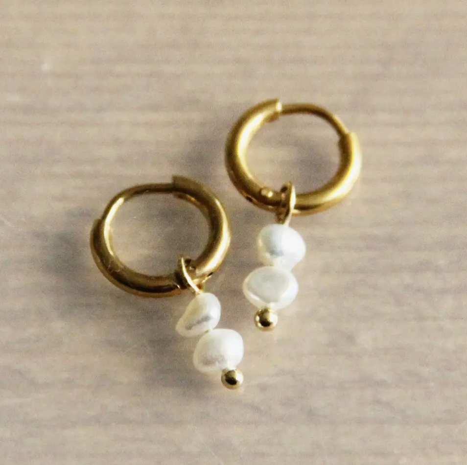Double Pearl | Dangles