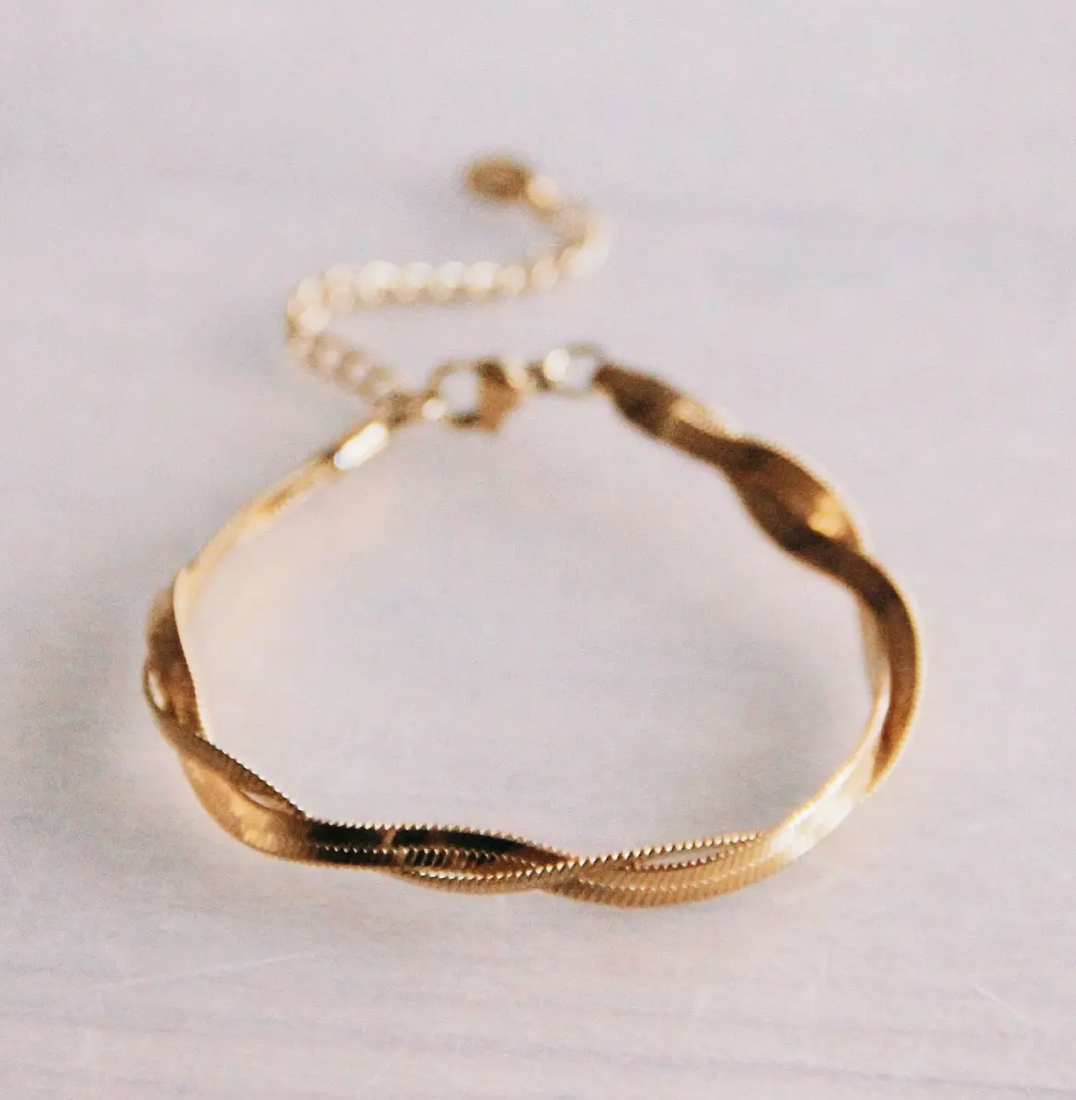 Twisted Snake Chain | Bracelet