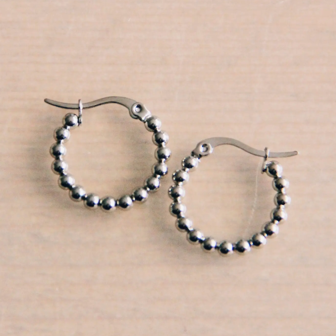 Large Silver Ball | Creoles