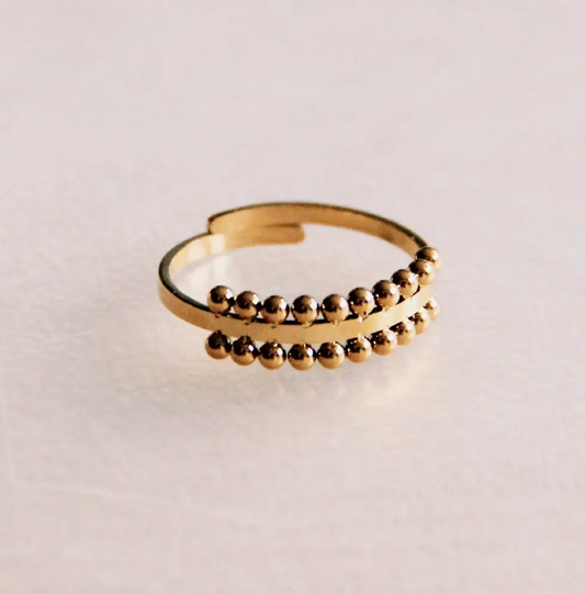 Gold Dotted | Ring