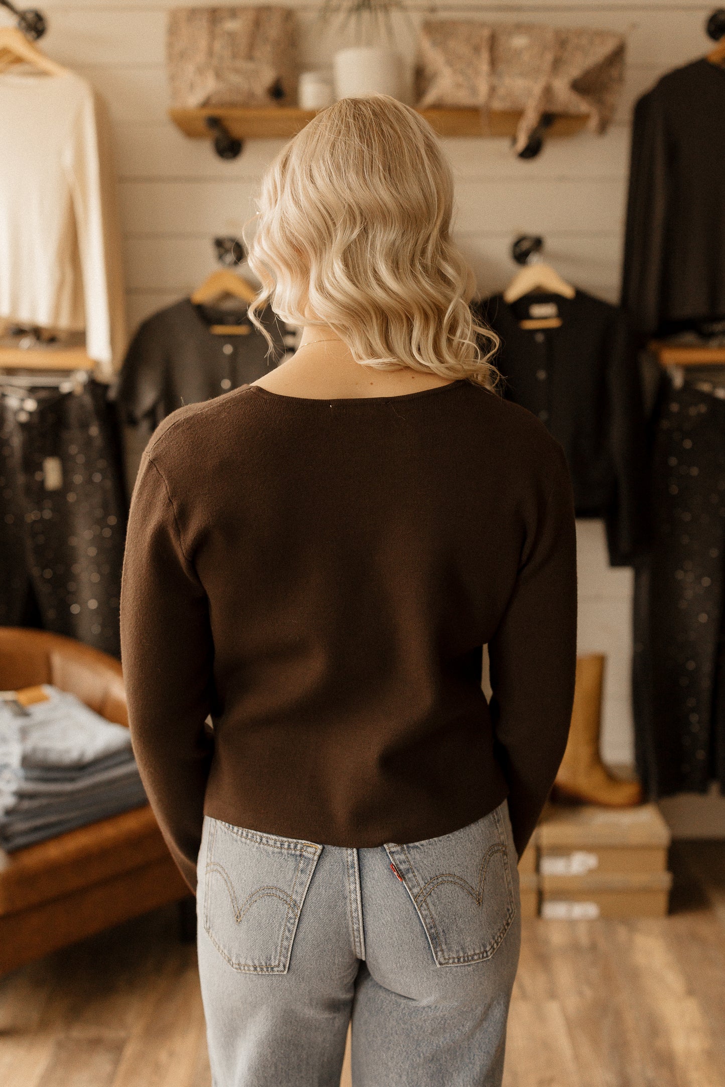 Libby Cropped Cardigan