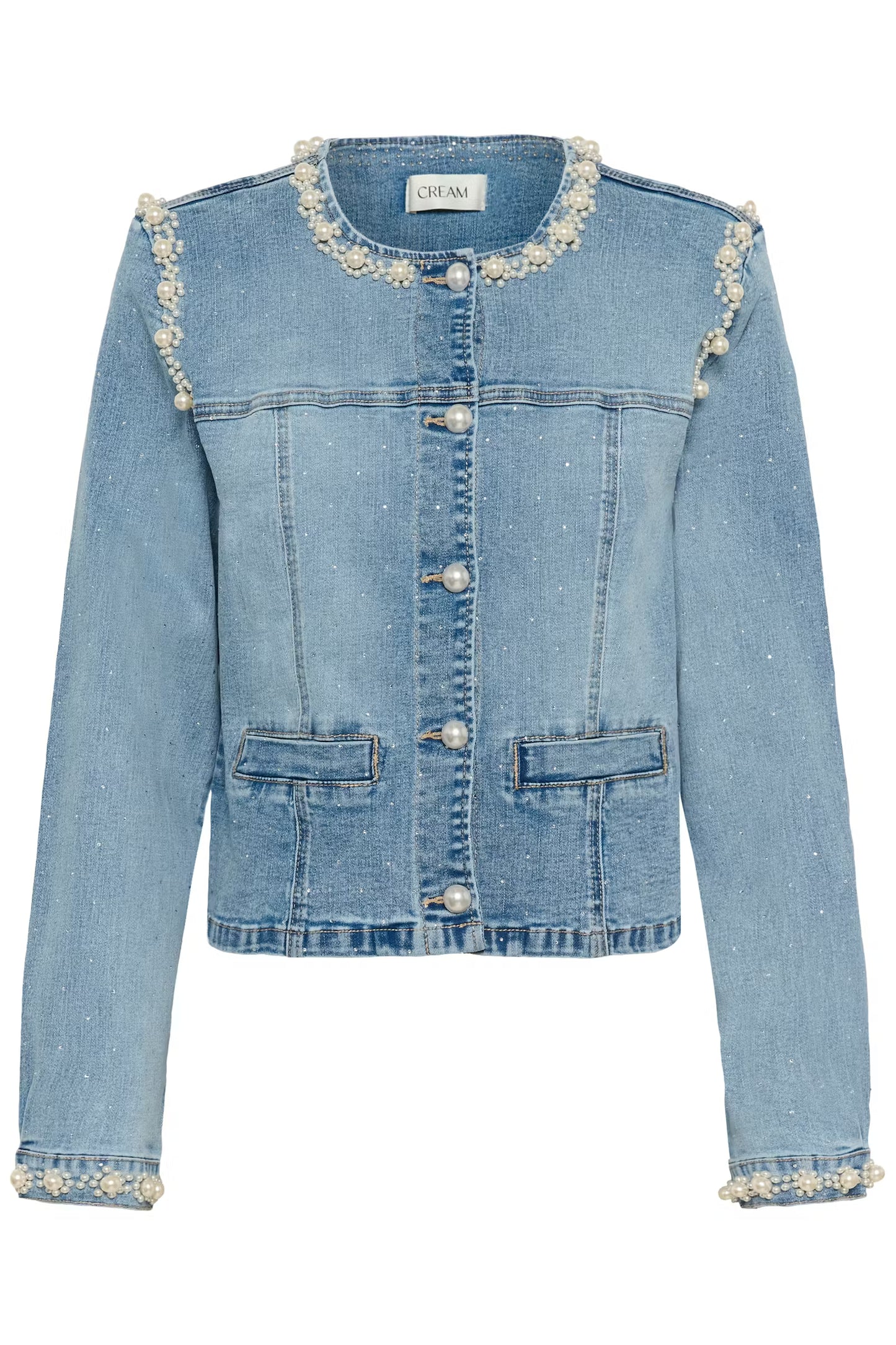 Sio | Pearl Denim Jacket