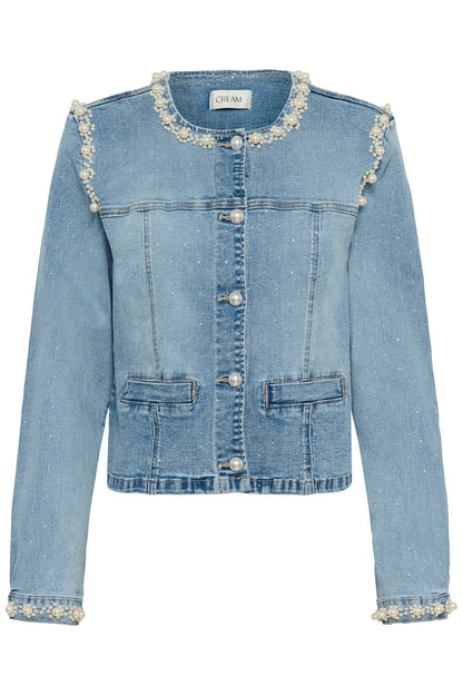 Sio | Pearl Denim Jacket