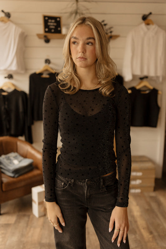 Starry | Mesh Top