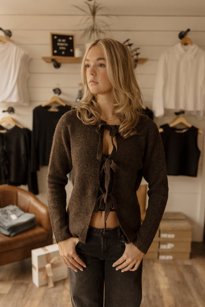 Rosanna | Bow Cardigan