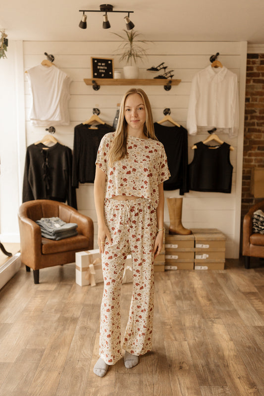 Holiday Floral | PJ Set