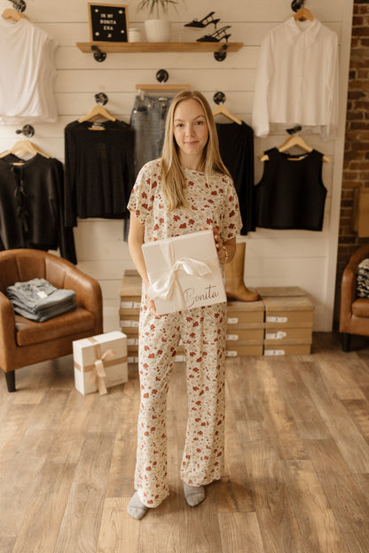 Holiday Floral | PJ Set