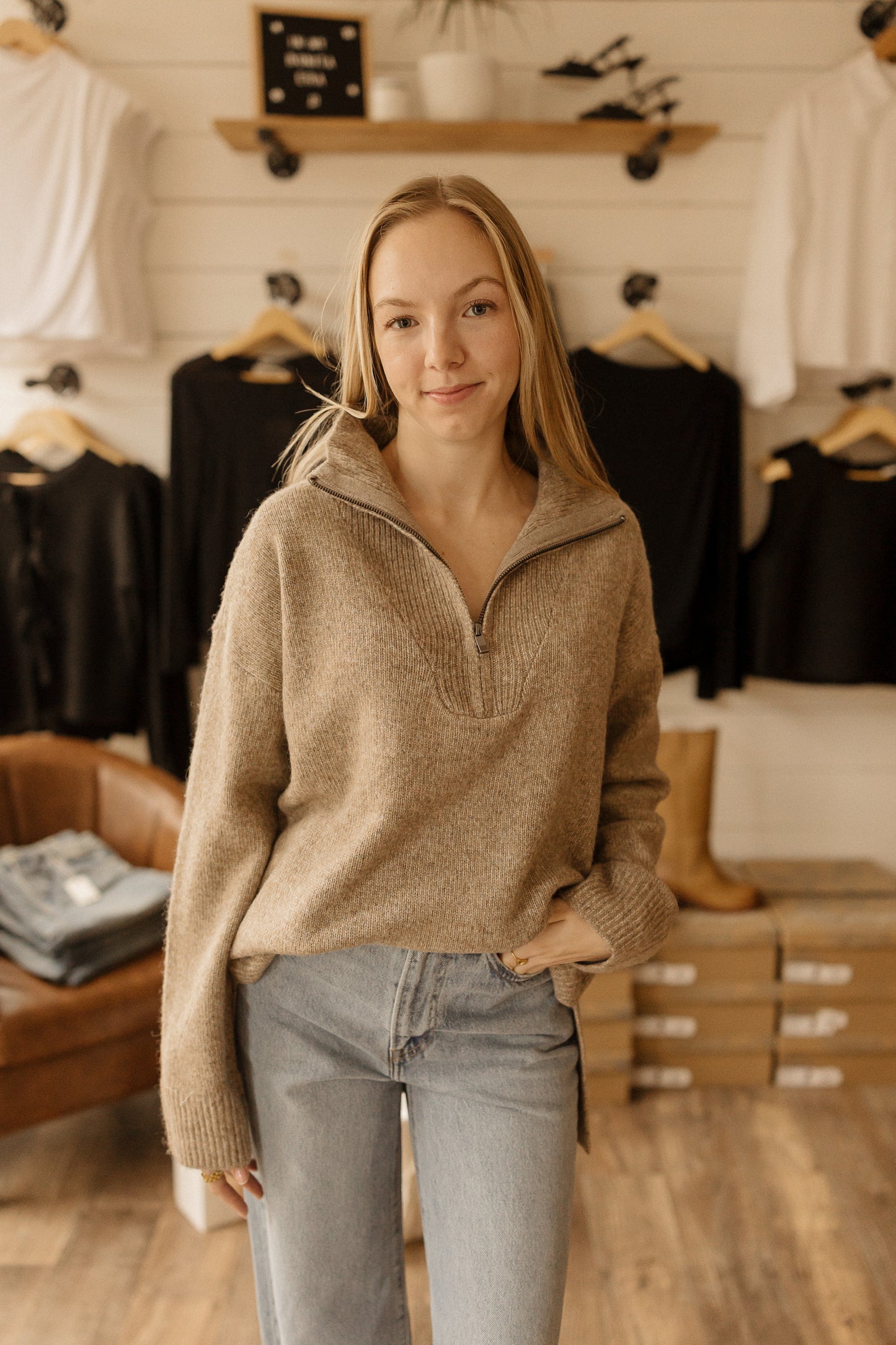 Gigi | Quarter Zip