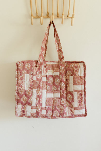 Bonita Patchwork Quilted XL Tote Bag