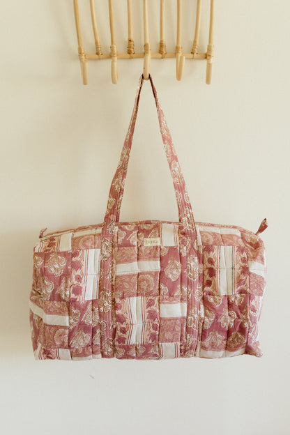 Bonita Patchwork Quilted Weekend Bag