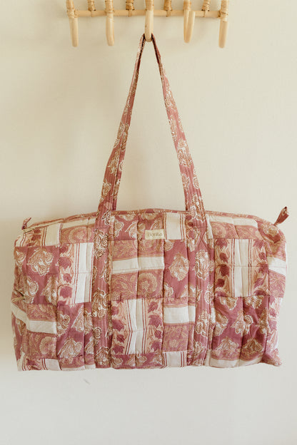Bonita Patchwork Quilted Weekend Bag