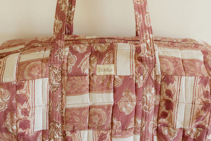 Bonita Patchwork Quilted Weekend Bag