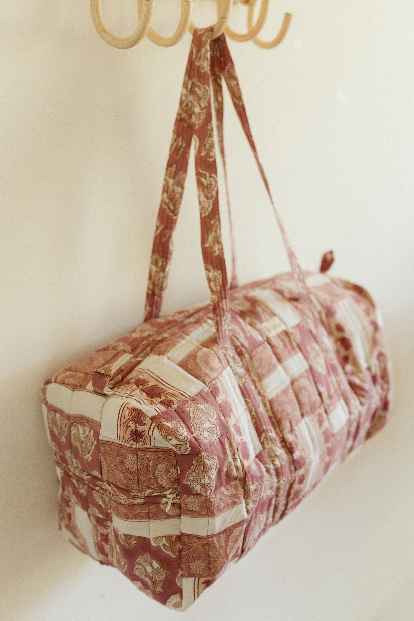 Bonita Patchwork Quilted Weekend Bag