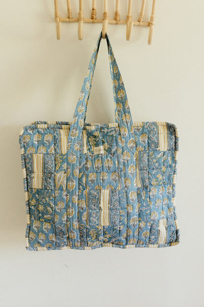 Bonita Patchwork Quilted XL Tote Bag