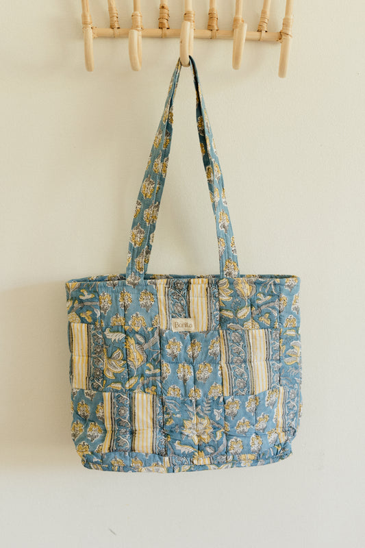 Bonita Patchwork Quilted Mini Tote Bag