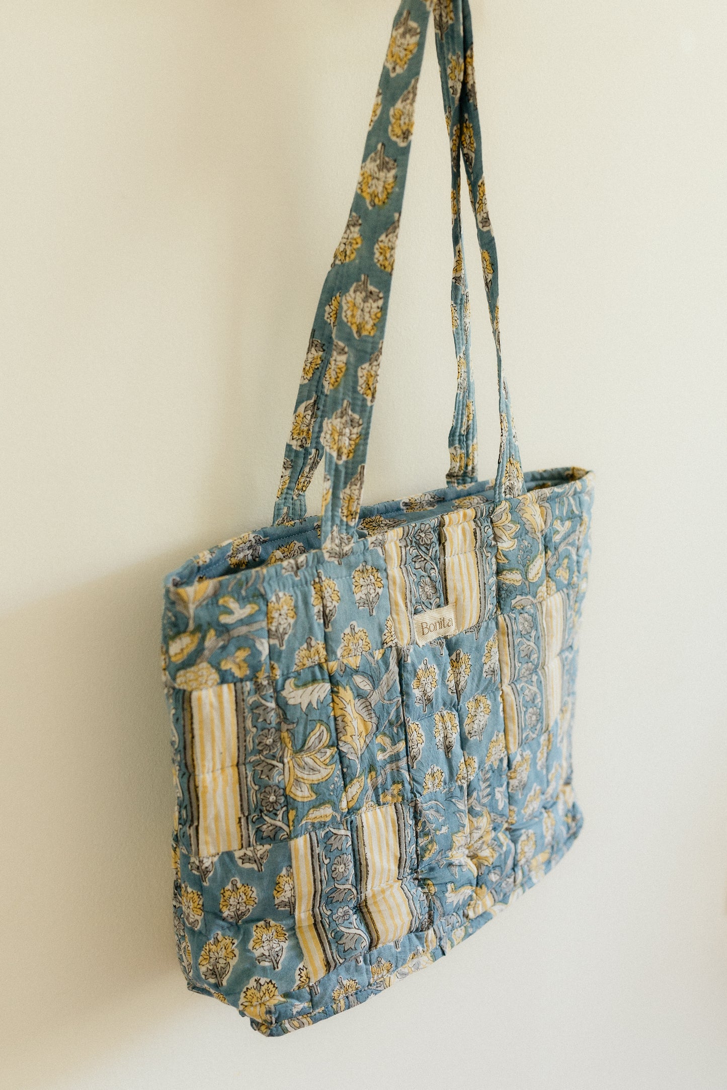 Bonita Patchwork Quilted Mini Tote Bag