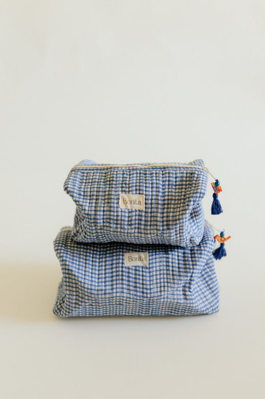 Bonita Quilted LRG Cosmetic Bag