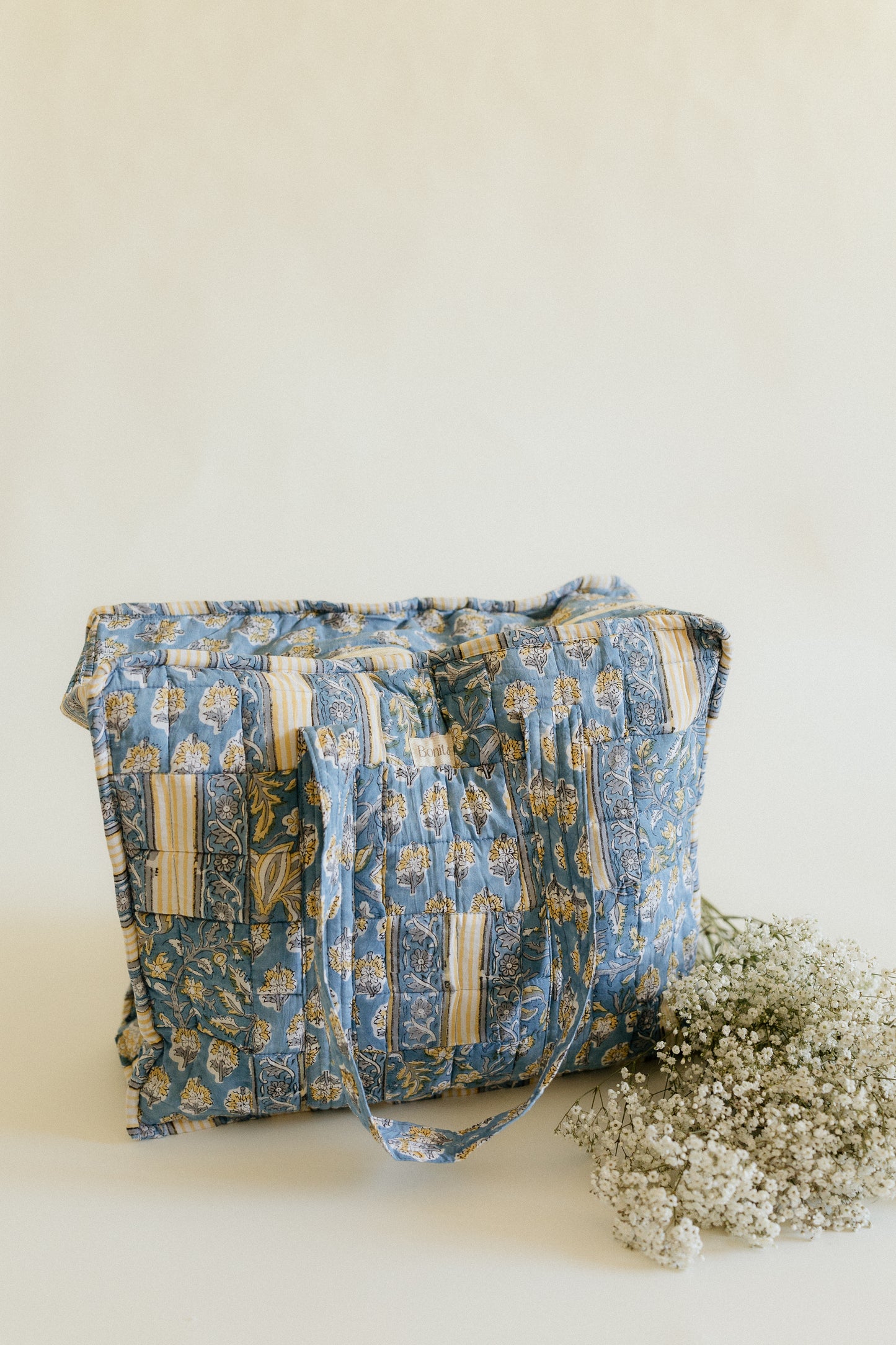Bonita Patchwork Quilted XL Tote Bag