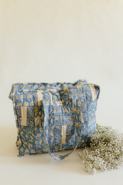 Bonita Patchwork Quilted XL Tote Bag