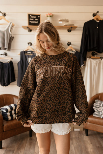 Varsity | Crewneck: Blonde + Brunette