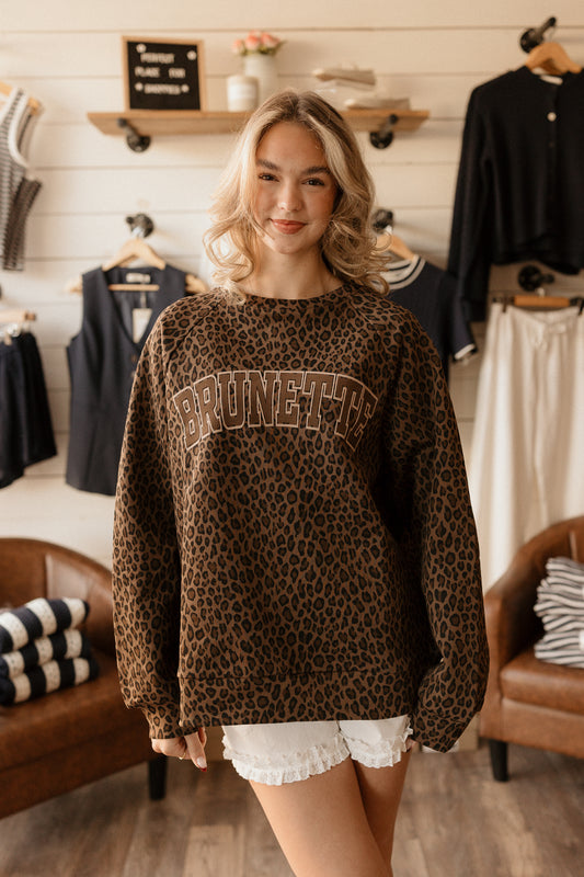 Varsity | Crewneck: Blonde + Brunette