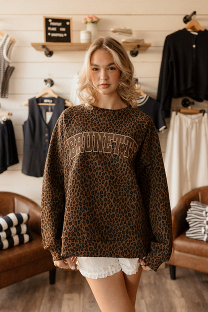 Varsity | Crewneck: Blonde + Brunette