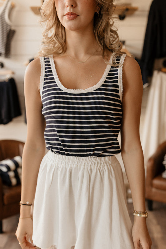 Selena | Striped Tank