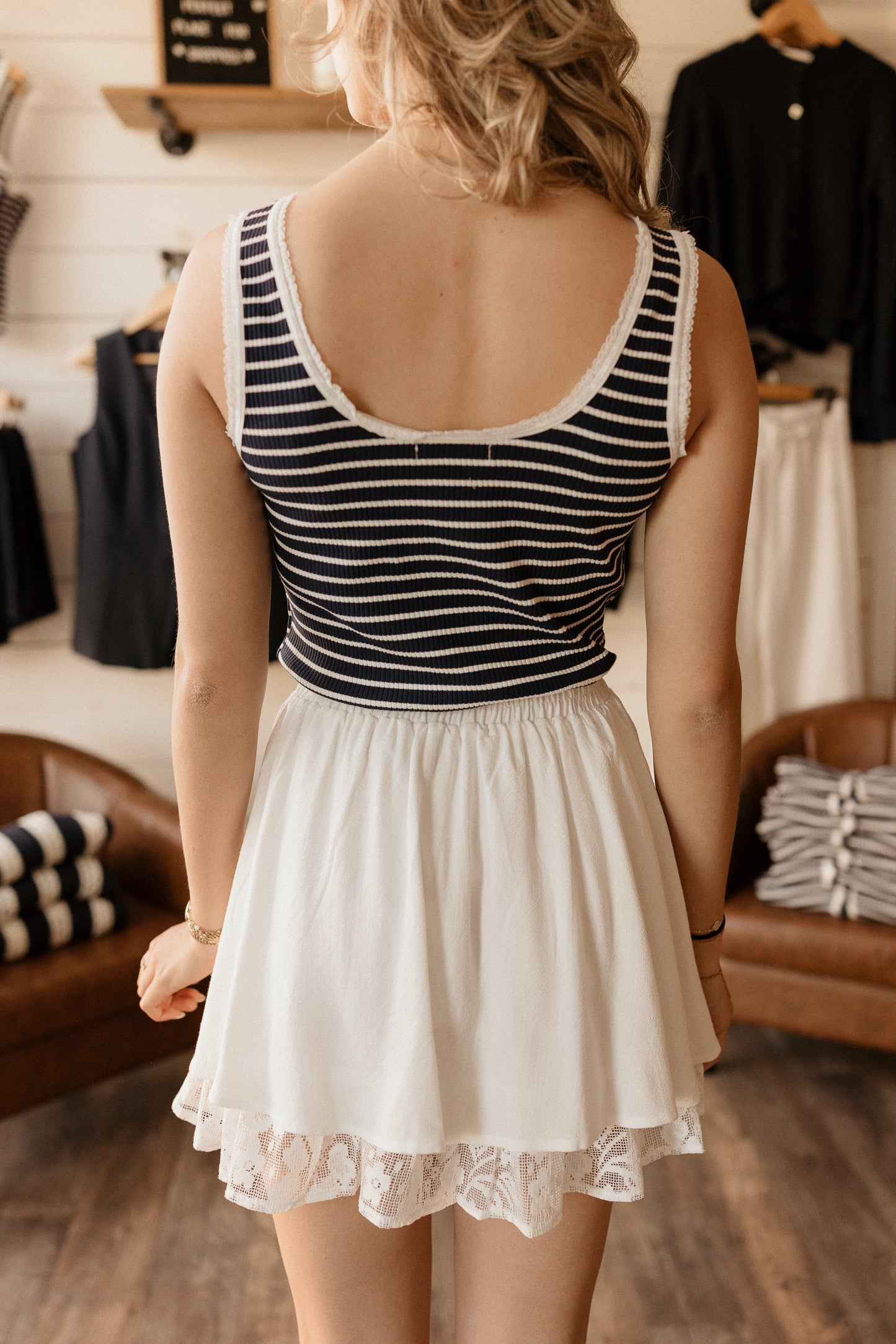 Selena | Striped Tank