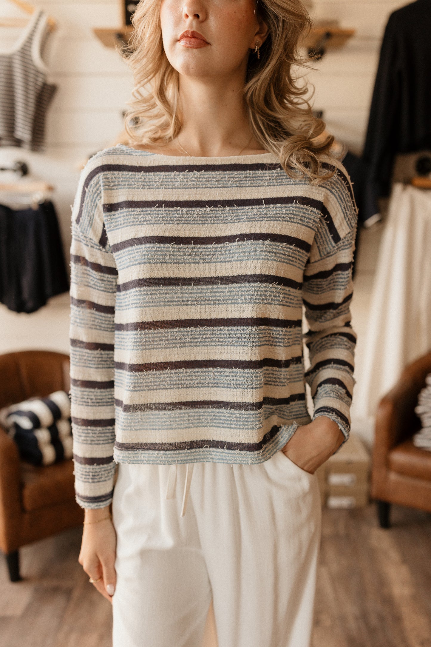 Beach Stripe | Knit