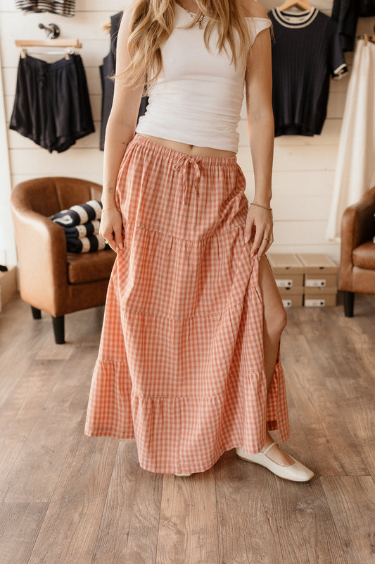 Kirra | Checked Skirt
