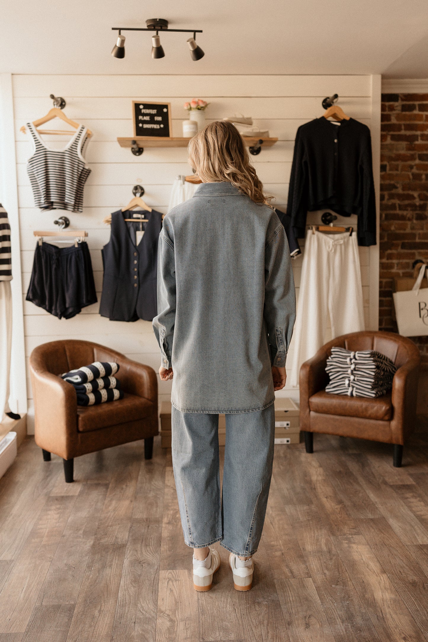 Shania Jacket | Vintage Blue