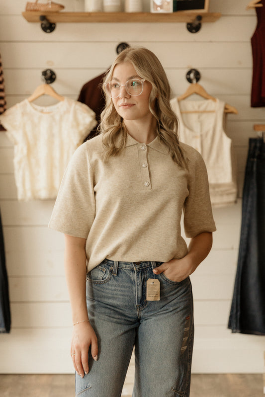 Suzette | Knit Tee