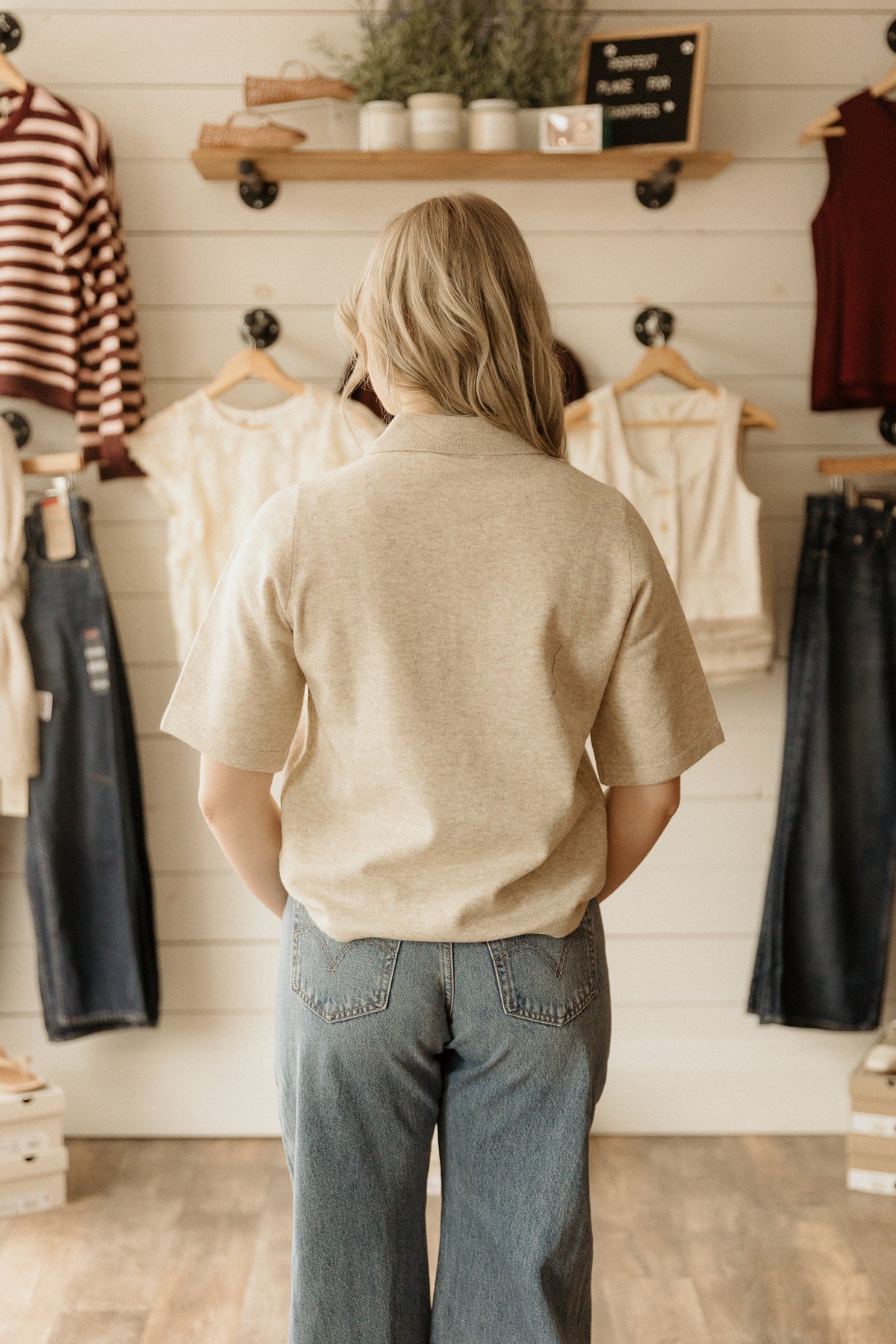 Suzette | Knit Tee