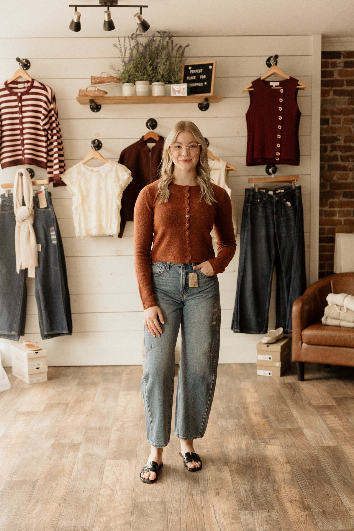 Belle Scallop | Cardigan