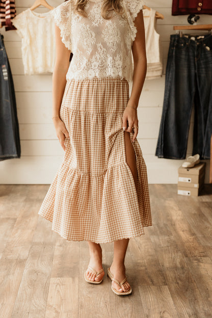 Tiered Midi | Skirt